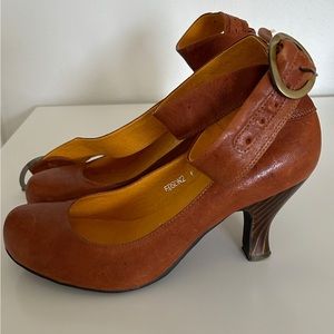 Ibiza Campbell Leather Mary Jane Heels